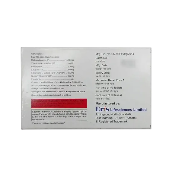 remylin ax tablet 10's